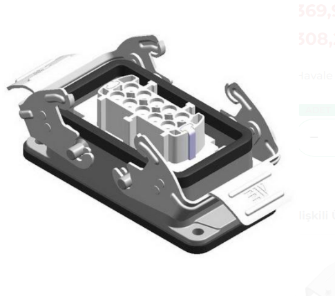 Mete Çoklu Makine Prizi Komple Metal Mandallı 10*16A