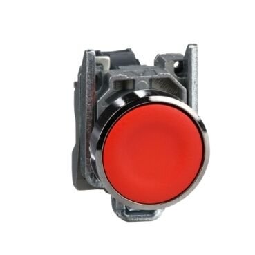 Schneider Yaylı Buton Kırmızı 1NK 22MM