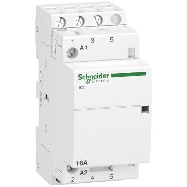 Schneider Sessiz Kontaktör 3NA 16A 220-240V