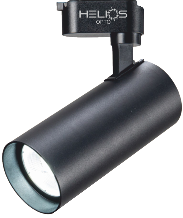 Helios Opto Ray Spot - Leo 40W Siyah Kasa HS 2443