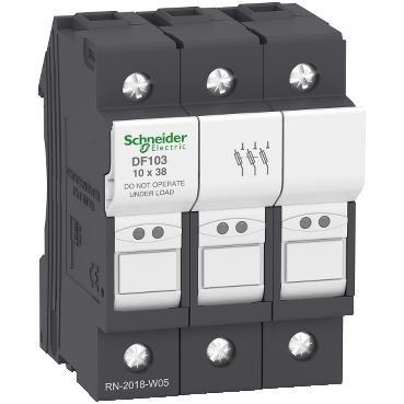 Schneider Kartuş Sigorta Yuvası 3P 32A 10*38