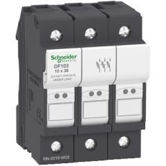 Schneider Kartuş Sigorta Yuvası 3P 32A 10*38