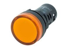 Elmax Ledli Sinyal Lambası 230V AC Q22mm Sarı