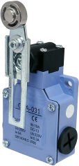Elmax Metal Gövdeli Limit Switch 1NO+1NC 18mm Ayarlanabilir Sağ-Sol Metal Makara Tahrikli