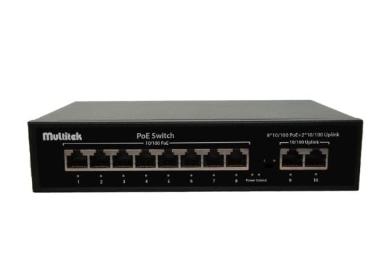 Multitek Adaptör Switch 8+2 (PS-19)
