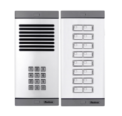 Multitek Zil Paneli Alüminyum Metal Tuş Takımlı(MB-03)