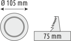 Helios Opto 3+3 W Renkli Panel Led Armatür HS 1030