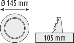 Helios Opto 6+3 W Renkli Panel Led Armatür HS 1031