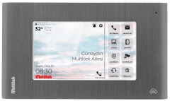 Multitek LCD Daire Monitörü ( VIP72-STD) GRİ