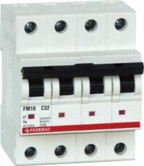 Federal Sigorta 4C 16A 10KA FM10