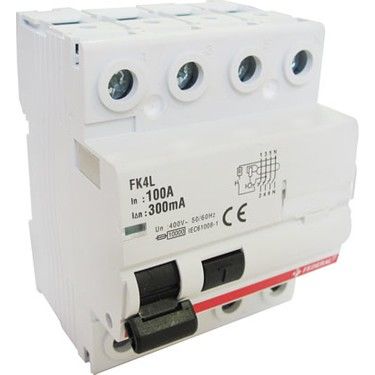 Federal Kaçak Akım Koruma 4*100A 30MA 10KA FK4L