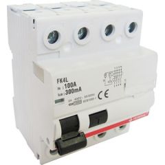 Federal Kaçak Akım Koruma 4*100A 30MA 10KA FK4L