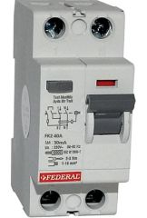 Federal Kaçak Akım Koruma 2*40A 30MA 10KA FK2E