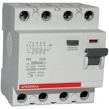 Federal Kaçak Akım Koruma 4*125A 300MA 10KA FK4L