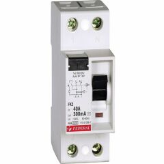Federal Kaçak Akım Koruma 2*40A 300MA 10KA FK2E