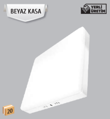 Helios Opto 36 W Sıva Üstü Kare Led Panel  - Beyaz Kasa HS 1070