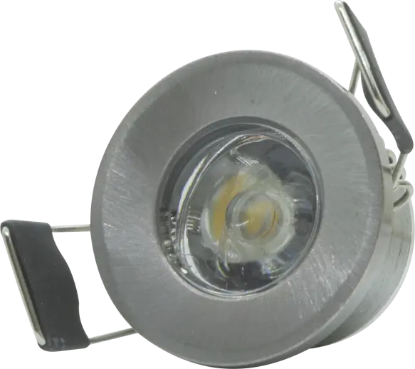 Helios Opto 1 W Sıva Altı Yuvarlak Spot  Saten Kasa HS 1206