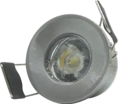 Helios Opto 1 W Sıva Altı Yuvarlak Spot  Saten Kasa HS 1206