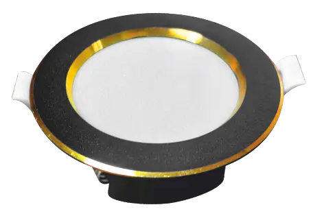 Helios Opto 7 W Led Spot Sıva Altı Siyah Gold Kasa HS 1232