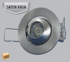 Helios Opto 1 W Manda Gözü Sıva Altı Led Spot HS 1208