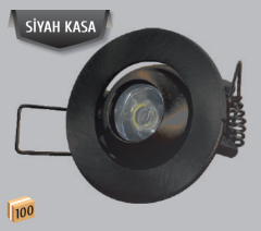 Helios Opto 1 W Manda Gözü Sıva Altı Led Spot HS 1220