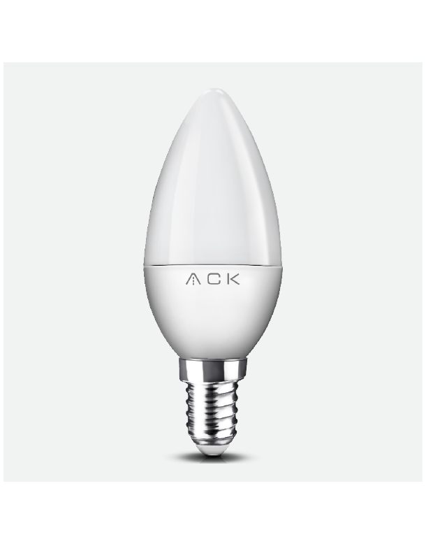 Ack Led Mum Ampul 5W E14 4000K