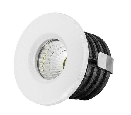 Ack Led Spot 3W Yuvarlak 3000K Beyaz Kasa S.A
