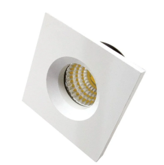 Ack Led Spot Kare 3W 3000K Beyaz Kasa S.A