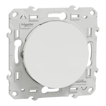 Schneider Odace Beyaz Lıght Modül + Kapak