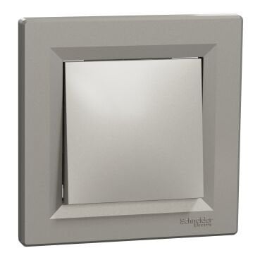 Schneider Asfora Bronz Anahtar Modül + Kapak