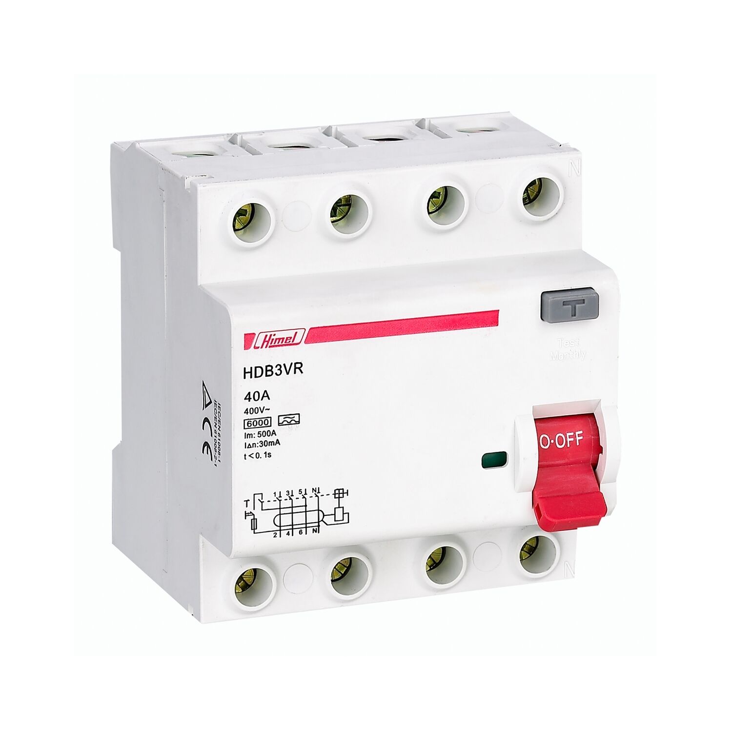 Himel Kaçak Akım Koruma 4*40A 30MA