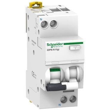 Kaçak akım korumalı sigorta (RCBO) iDPN N Vigi - 1P + N - 10A - 300mA sınıf AC