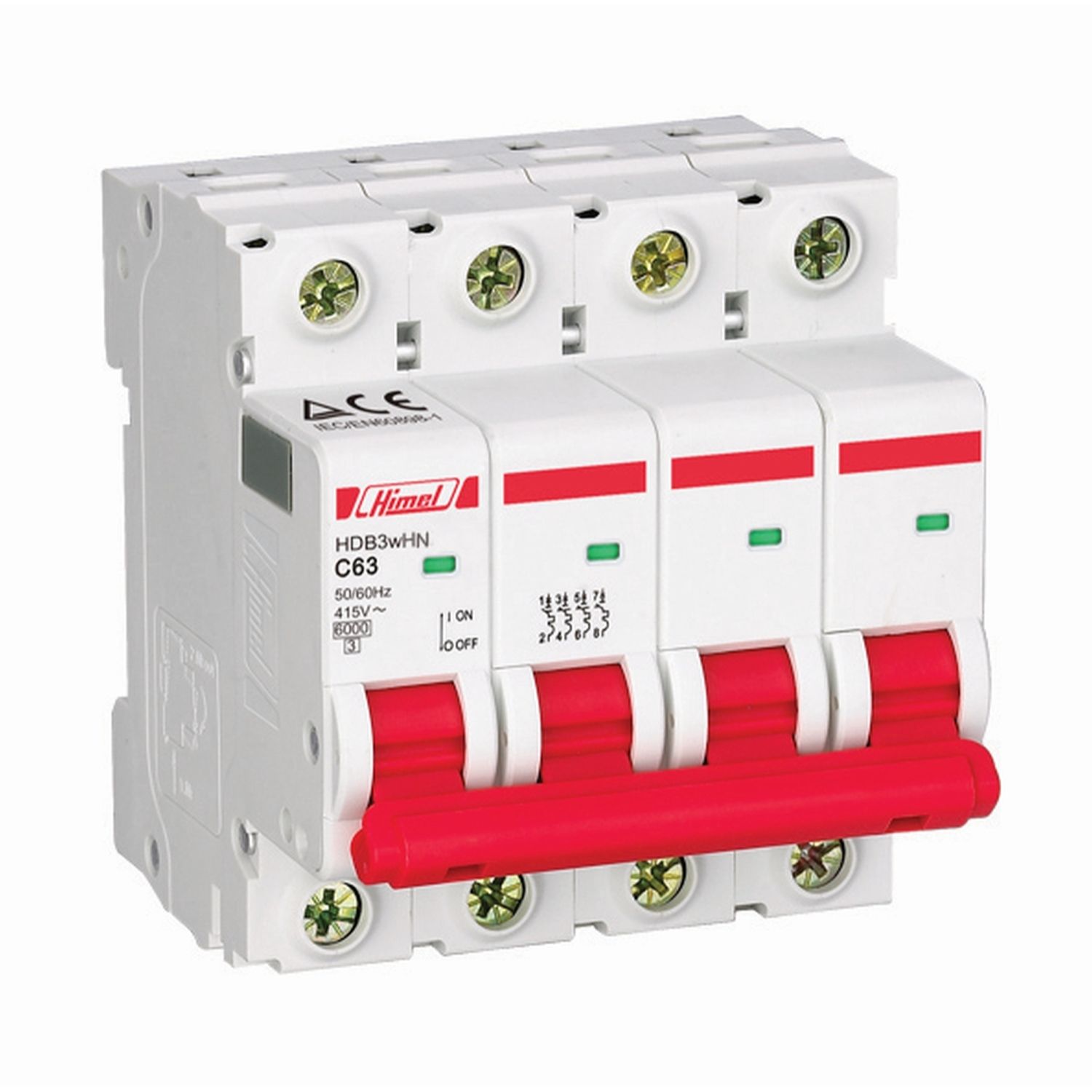 Himel Sigorta 4C 63A 4,5KA