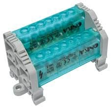 Onka Modüler Dağıtıcı 2 Kutuplu 15 Delikli 80A  (2084)