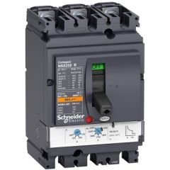 Devre kesici Compact NSX100R, 415 VAC\'de 200 kA, TMD koruma ünitesi 63 A, 3 kutuplu 3d