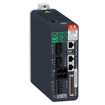 Hareket servo sürücüsü, Lexium 28, tek ve üç fazlı, 200 - 240V, 100W