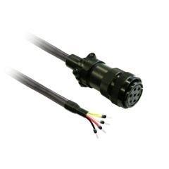 Servo motor BCH16 kodlayıcı kablo, 2*0,5 + 3*2*0,2, 5M, koruyuculu, MIL