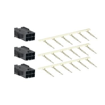 Motor gücü konnektör kiti, BCH2.B/.D/.F için kablo bağlantısı - 40/60/80mm