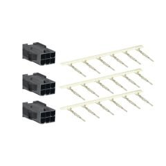 Motor gücü konnektör kiti, BCH2.B/.D/.F için kablo bağlantısı - 40/60/80mm
