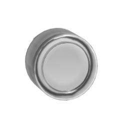 Aydınlatmalı buton için başlık, Harmony XB4, metal, beyaz gömme, 22mm, Entegr. LED, Yay Geri Dönüşlü, şeffaf kılıf