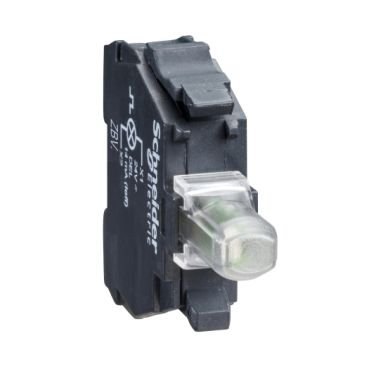 22 mm kafa için ışık bloğu, Harmony XB4, mavi, entegre LED, 110...120V AC