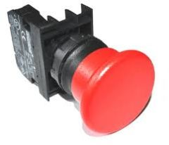Onka Yaylı Stop Buton Kırmızı NK 220V Plastik