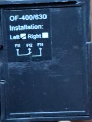 Himel Yardımcı Kontak 1NO 1NC (Sol) 400A