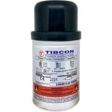 Tibcon Kondansatör 2,5KVAR Trifaze