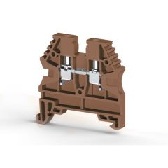 Klemsan AVK 2,5 Kahve Ray Klemens 2,5MM (100 LÜ Kutu)