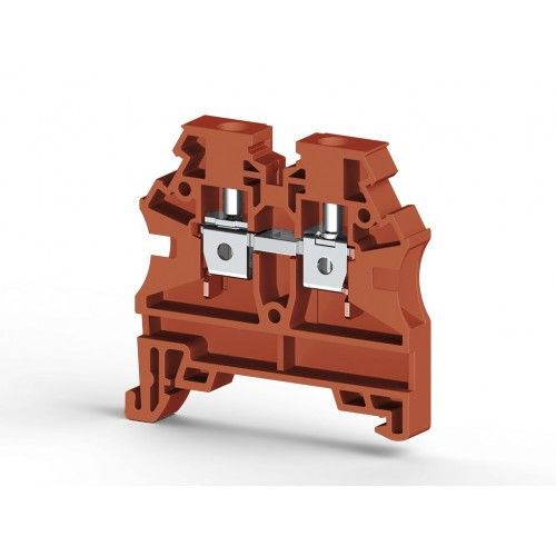 Klemsan AVK 4 RD Kırmızı Ray Klemens 4MM (80 Li Kutu)