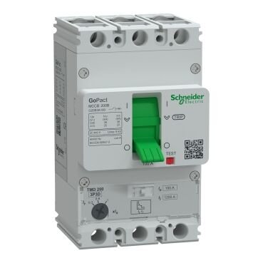 Schneider Termik Manyetik Şalter Ayarlanabilir 3*70-100A 25KA GoPact 200B TM120D