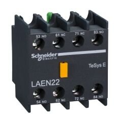 Schneider Yardımcı Kontak Bloğu 2NA+2NK Ön