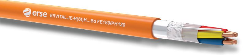 Erse Yangın Kablosu 2*2*0,8+0,80MM JE-H(ST)H FE180/PH120