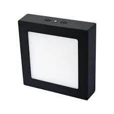 Cata Led Panel 18W 3200K Kare Siyah Kasa Sıva Üstü